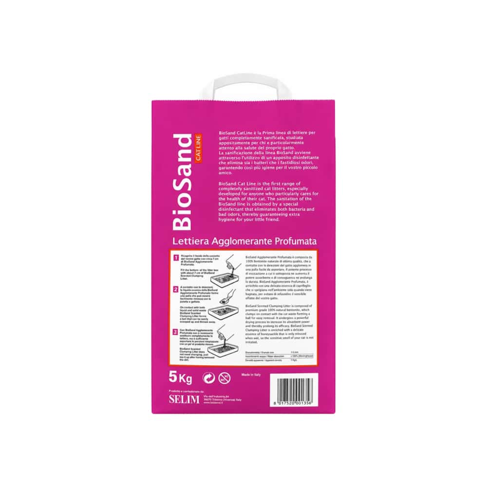 Arena sanitaria para gatos BioSand (5 kg / 11 lb) - Miniatura 2