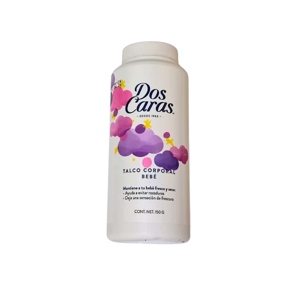 Talco corporal para bebé Dos Caras (150 g / 6.2 oz) - Miniatura 1