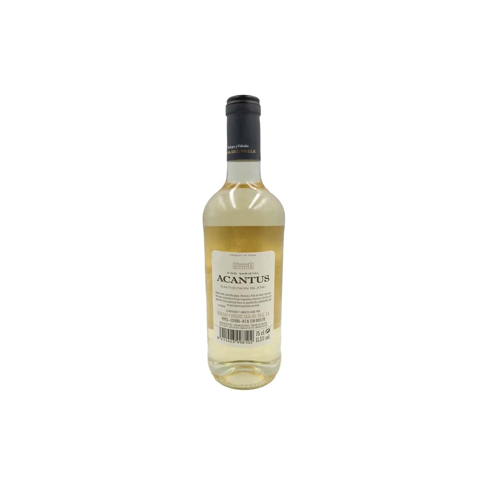 Vino blanco Sauvignon Acantus (750 ml) - Miniatura 2