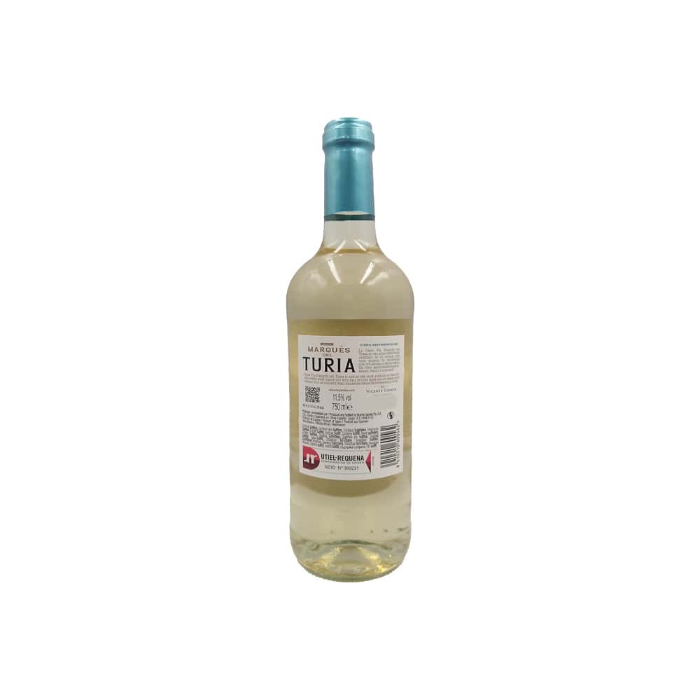 Vino blanco Marqués del Turia (750 ml) - Miniatura 2