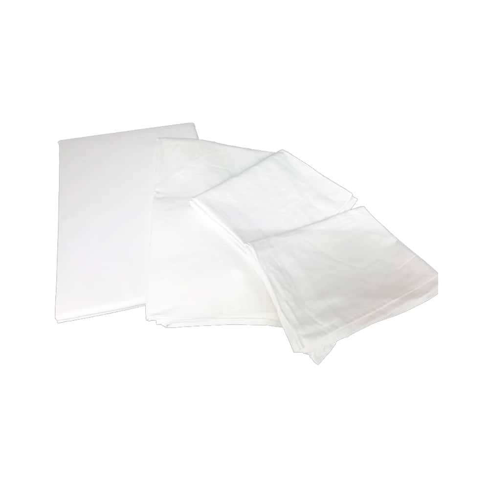 Juego de sábanas blanco tamaño doble Yara (4 piezas) - Miniatura 1