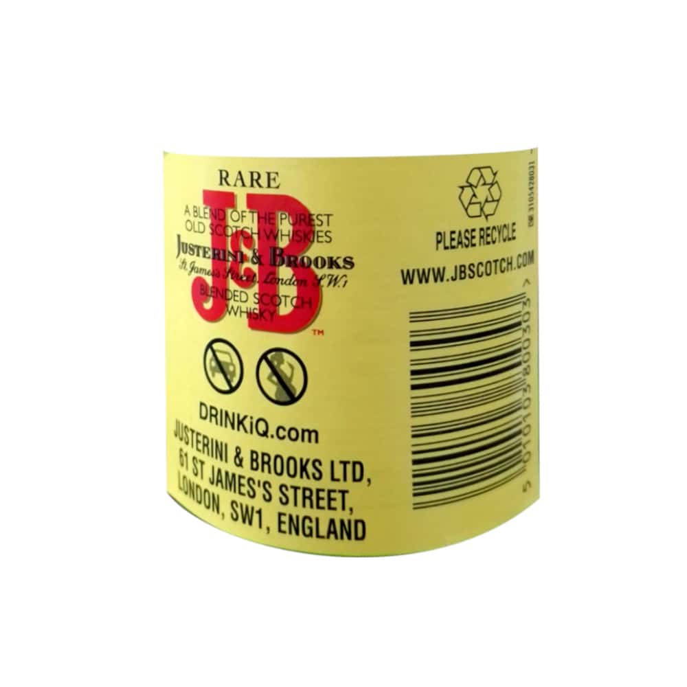 Whisky escocés mezclado Justerini & Brooks (750 ml) - Miniatura 3