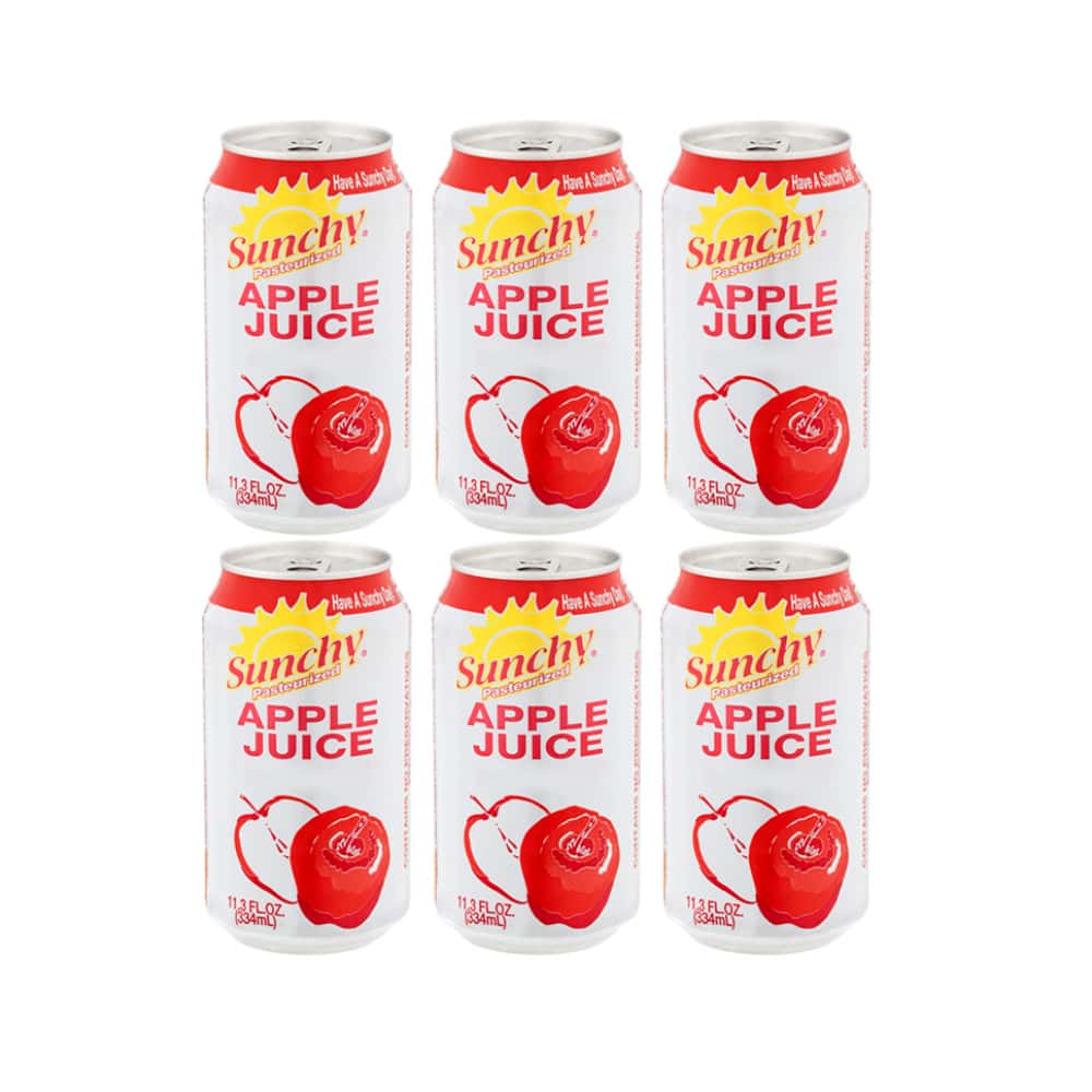 Jugo de manzana Sunchy (6 x 334 ml / 11.3 oz fl) - Miniatura 1