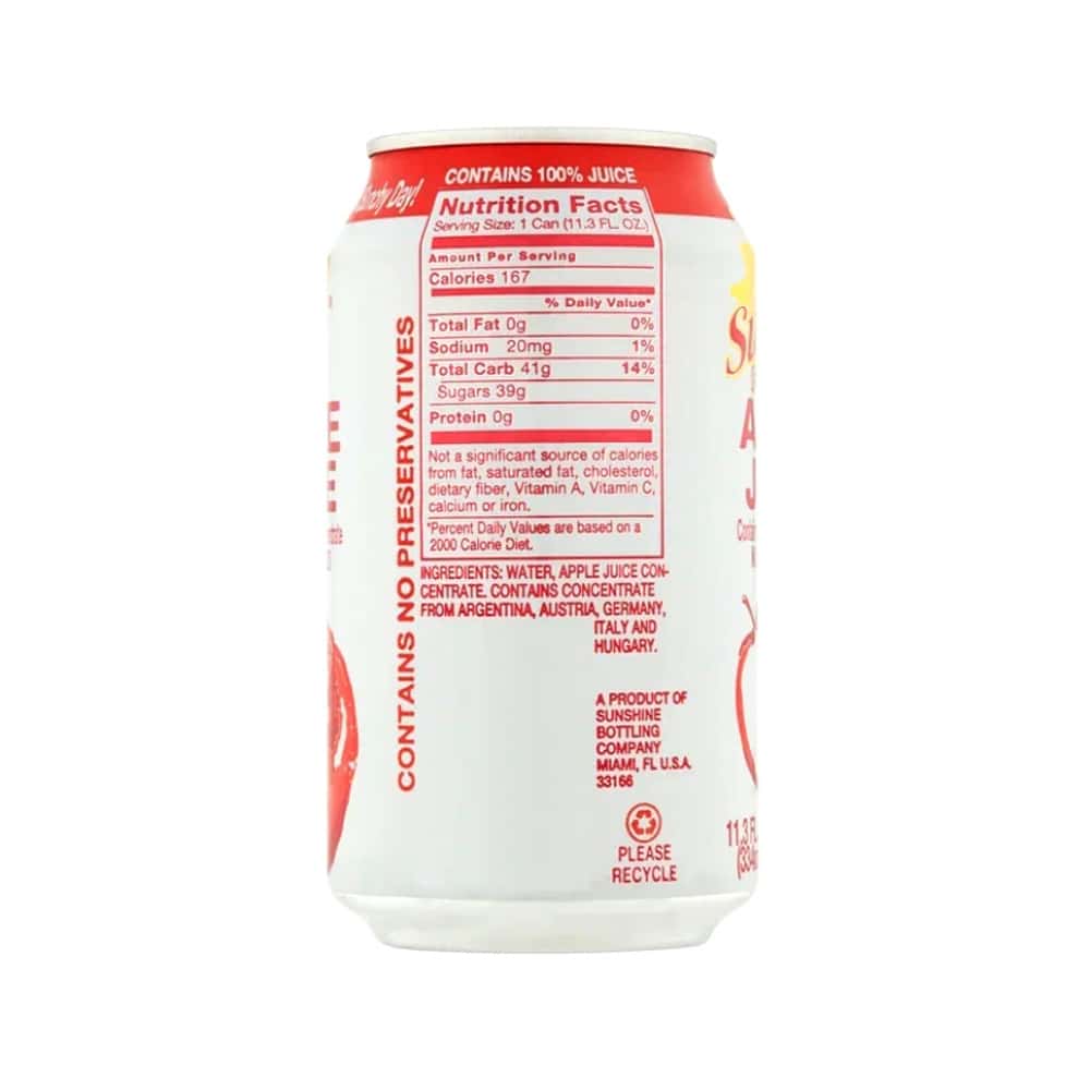 Jugo de manzana Sunchy (6 x 334 ml / 11.3 oz fl) - Miniatura 2
