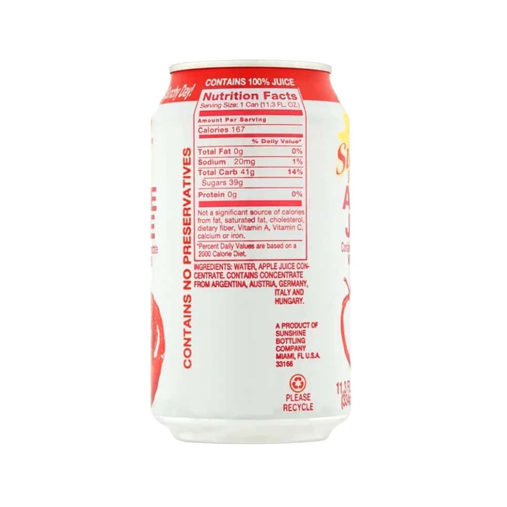 Jugo de manzana Sunchy (12 x 334 ml / 11.3 oz fl) - Miniatura 2