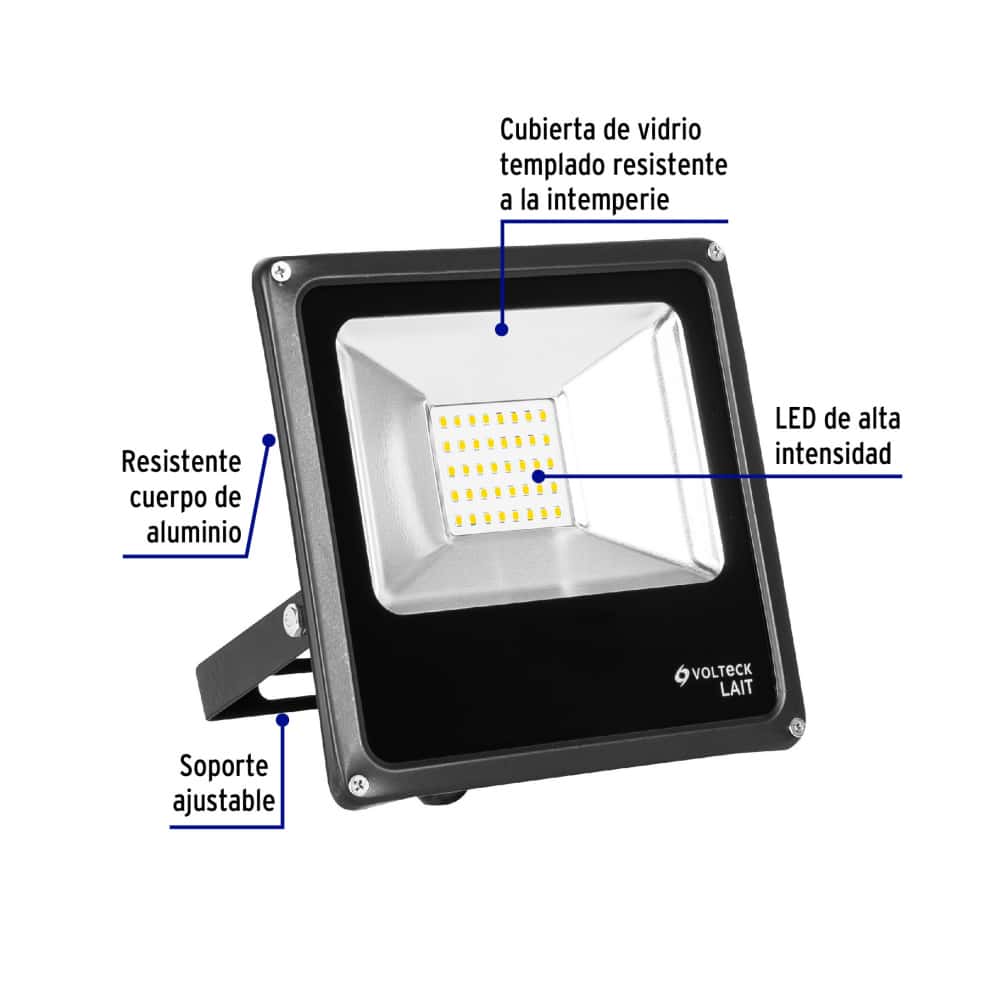 Reflector LED 20 W Volteck REF-301L - Miniatura 2