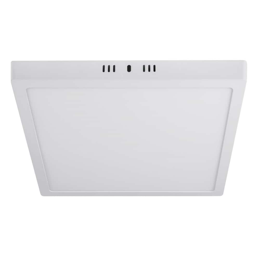 Luminario cuadrado blanco LED 24 W Volteck PLA-213L - Miniatura 1