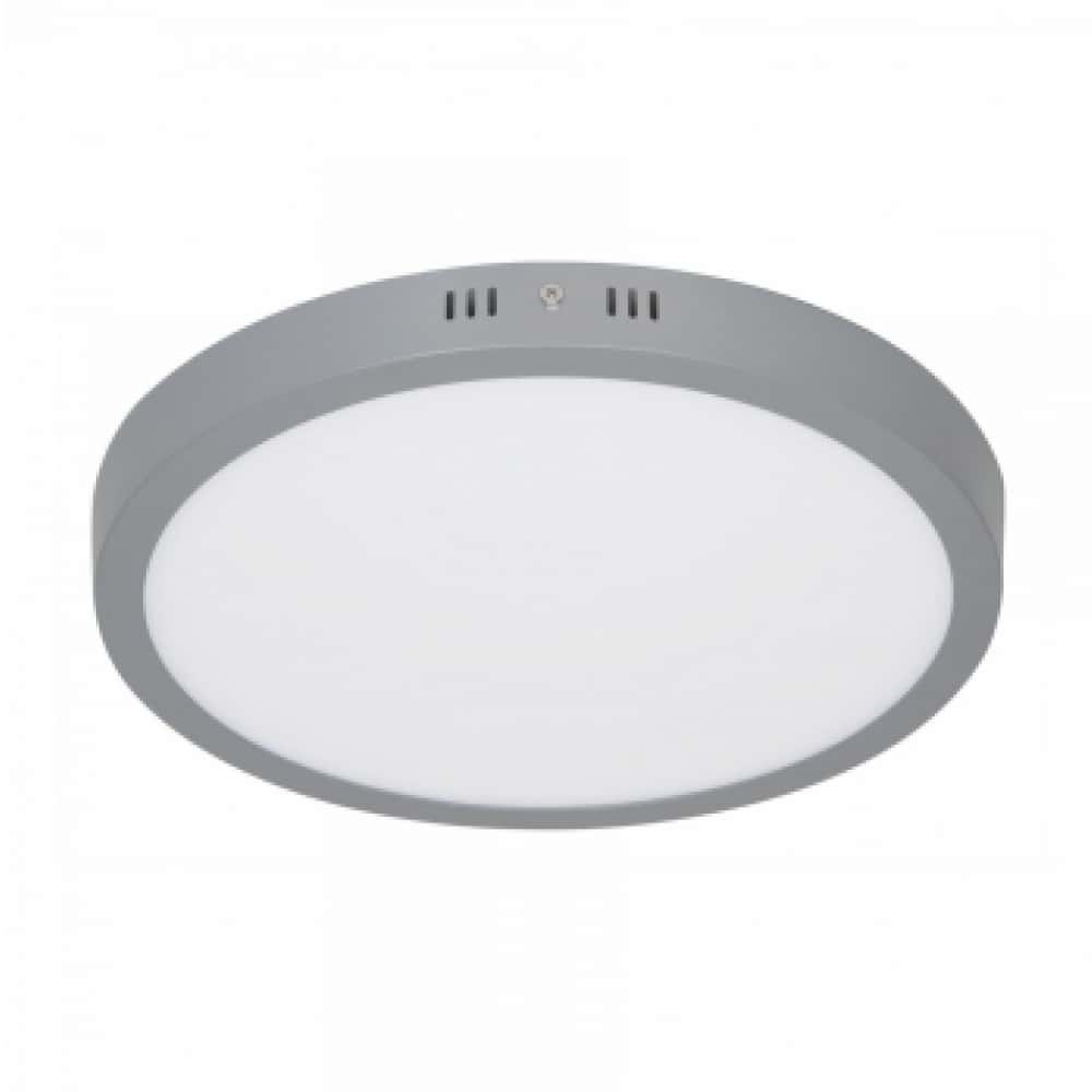 Luminario redondo gris LED 24 W Volteck PLA-217L - Miniatura 1