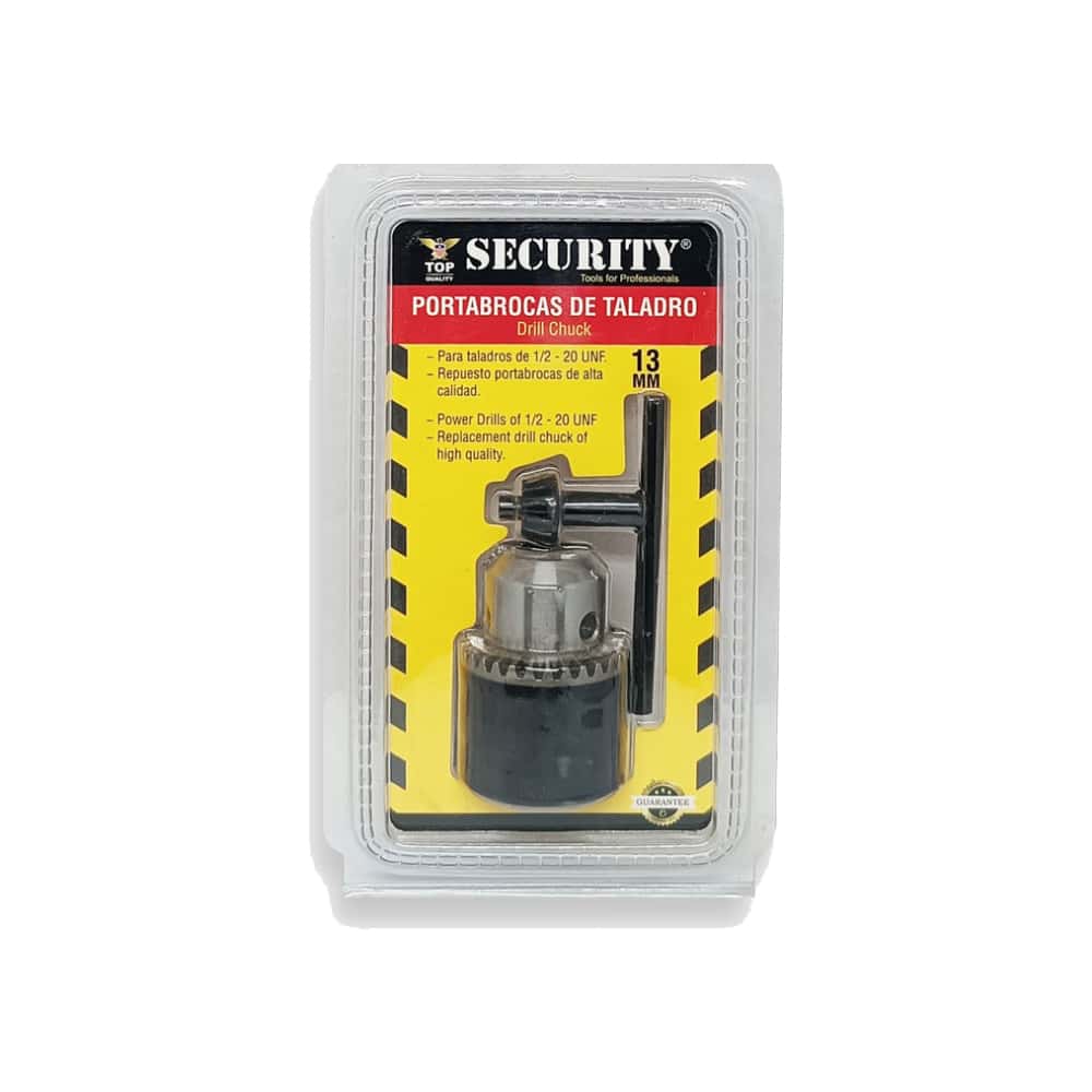 Porta brocas mandril para taladro 13 mm Security - Miniatura 1