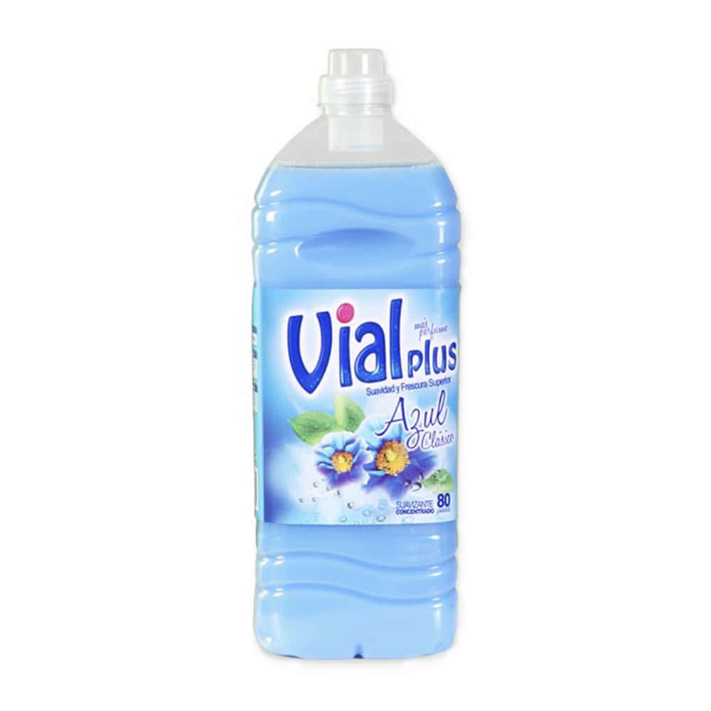 Suavizante concentrado azul clásico para ropa Vial plus (2 L) - Miniatura 1