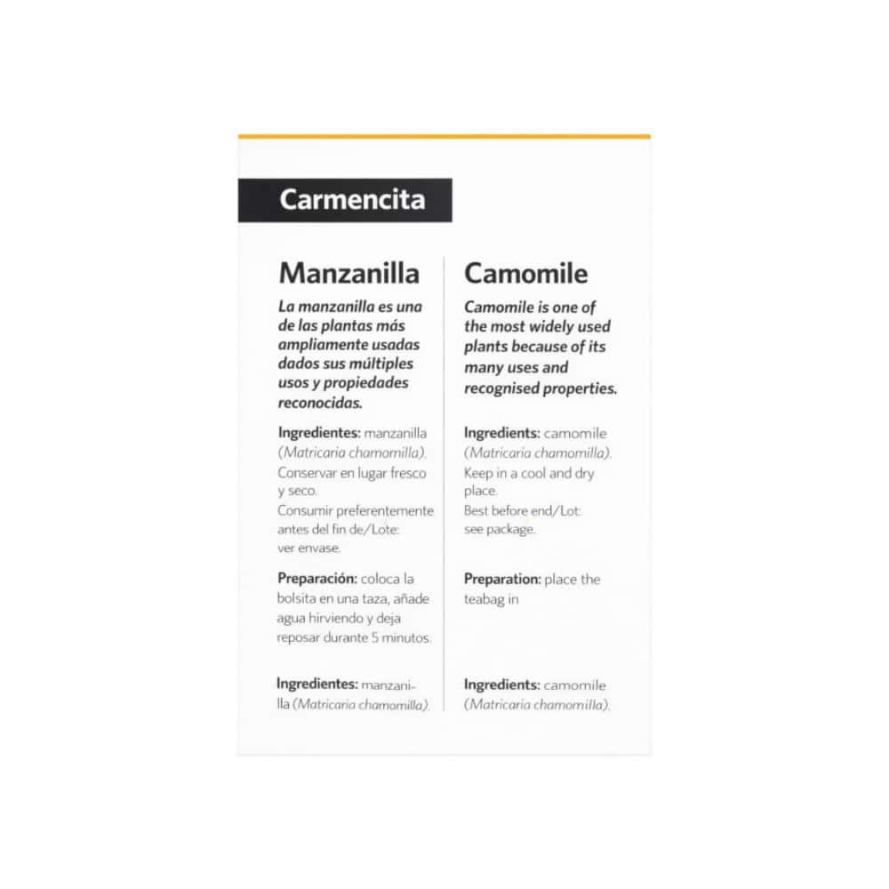 Té de Manzanilla Carmencita (24 g) - Miniatura 2