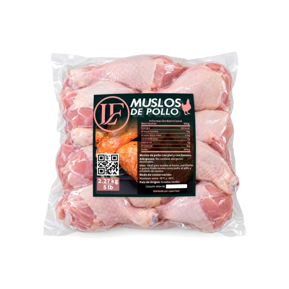 Muslos de pollo LF (2.27 kg / 5 lb) - Miniatura 1