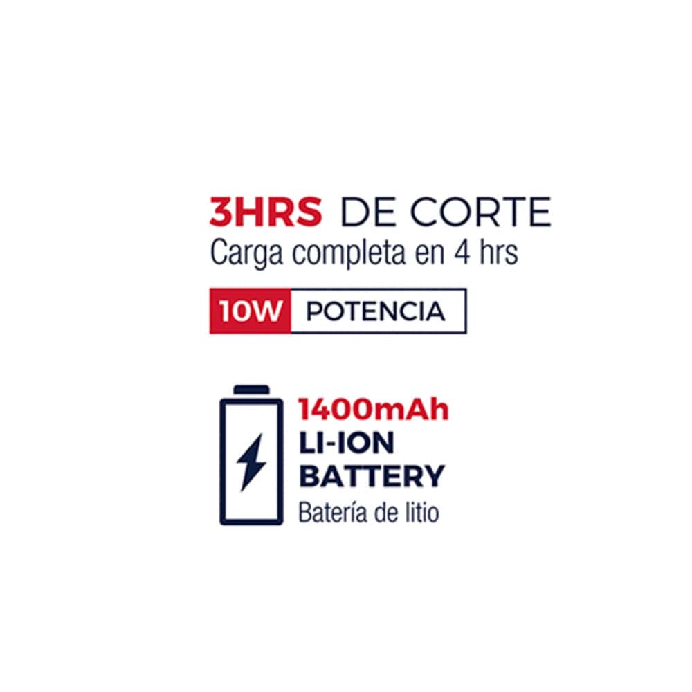 Máquina cortadora profesional recargable para el corte de cabello Evok - Miniatura 5