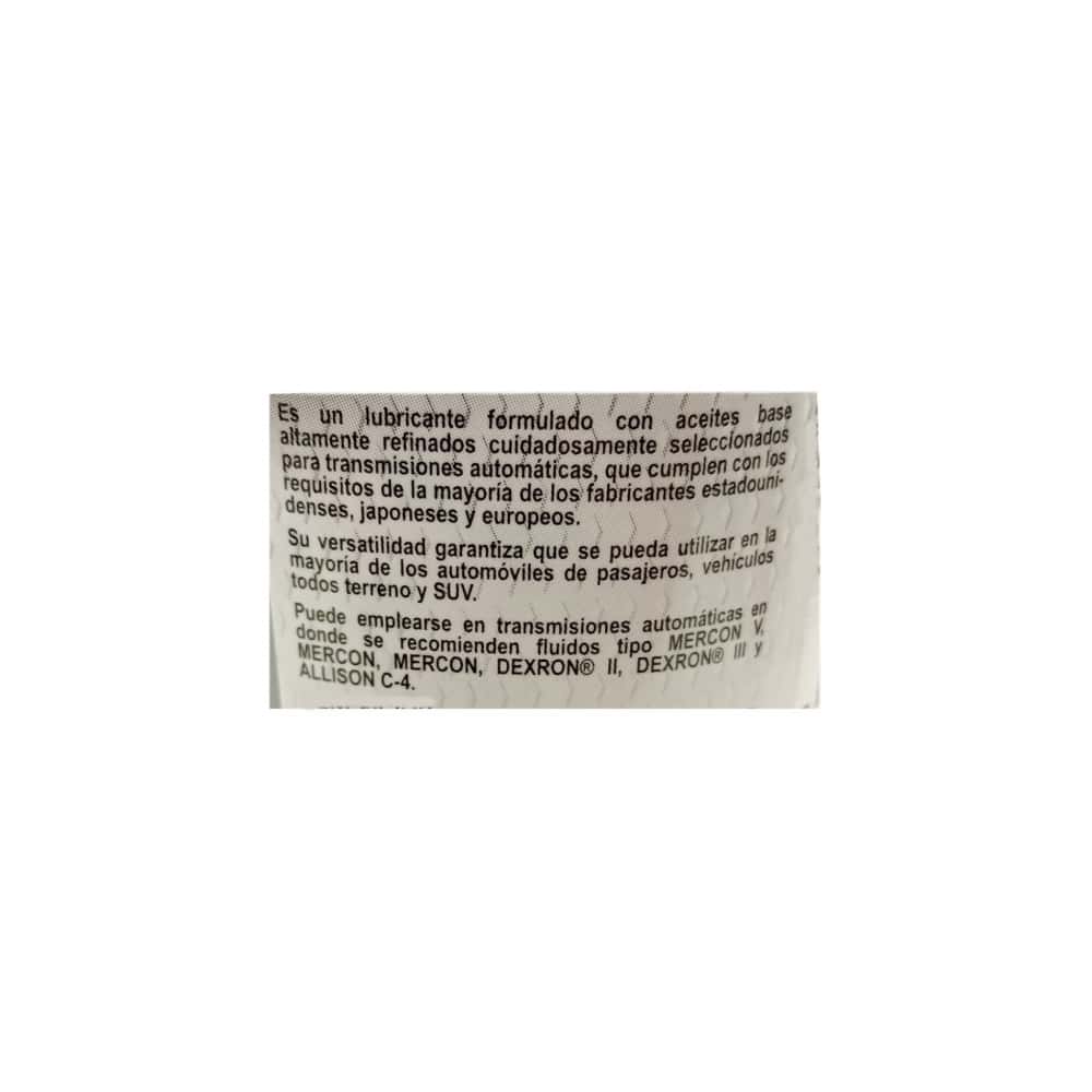 Aceite transmisión automática ATF MERCON-V Super Lube (900 ml) - Miniatura 2