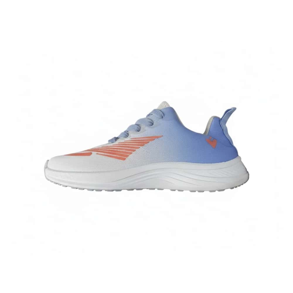 Tenis deportivos - zapatillas casuales - color azul y blanco para mujer JYX (Talla 41) - Miniatura 2