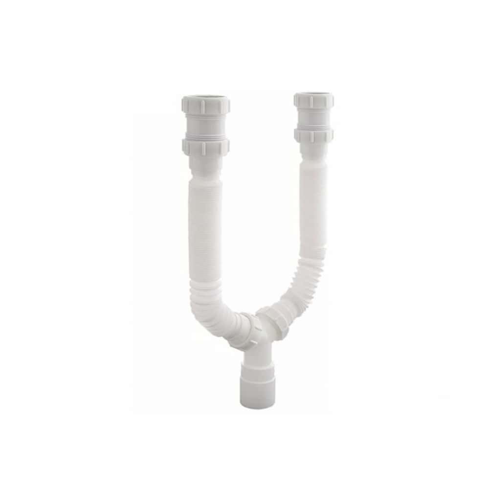Trampa doble flexible de PVC de 1-1/2" Griven - Miniatura 2