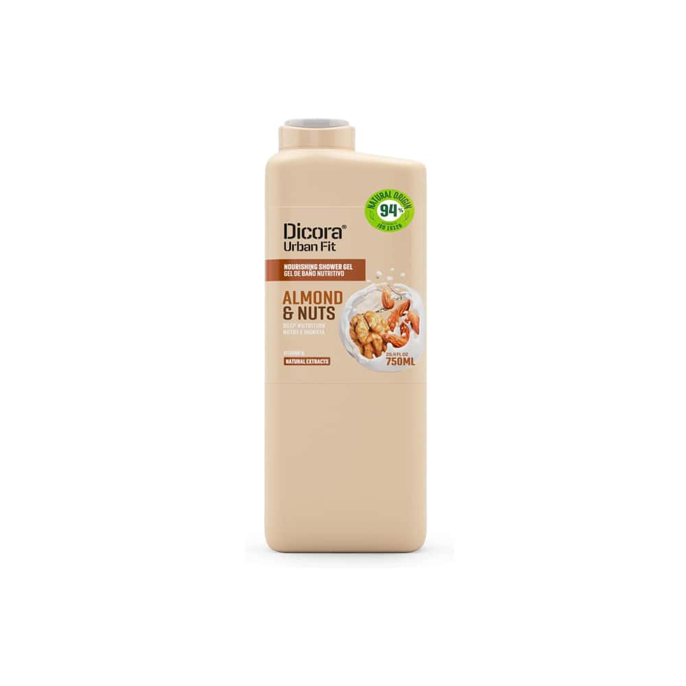 Gel de baño nutritivo de almendras y nueces Dicora (750 ml) - Miniatura 1