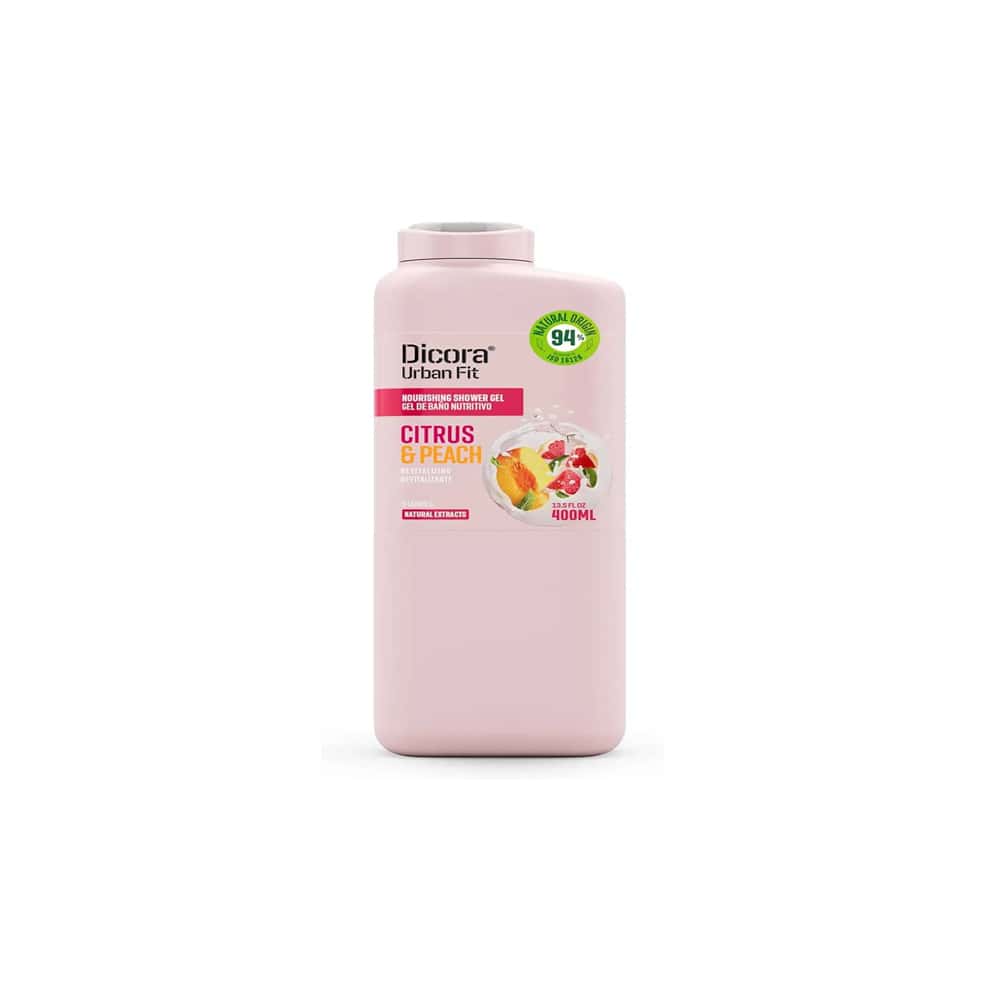 Gel de baño nutritivo con cítricos y melocotón Dicora (400 ml) - Miniatura 1