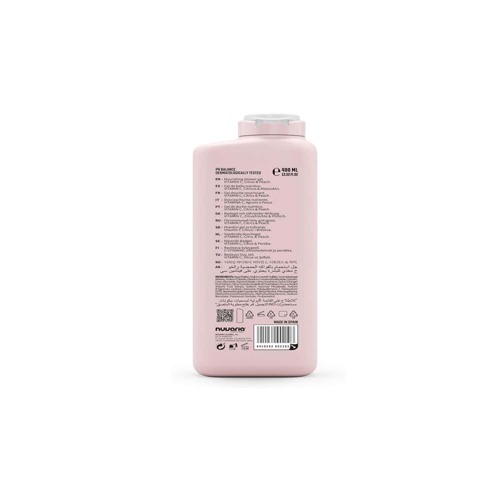 Gel de baño nutritivo con cítricos y melocotón Dicora (400 ml) - Miniatura 2