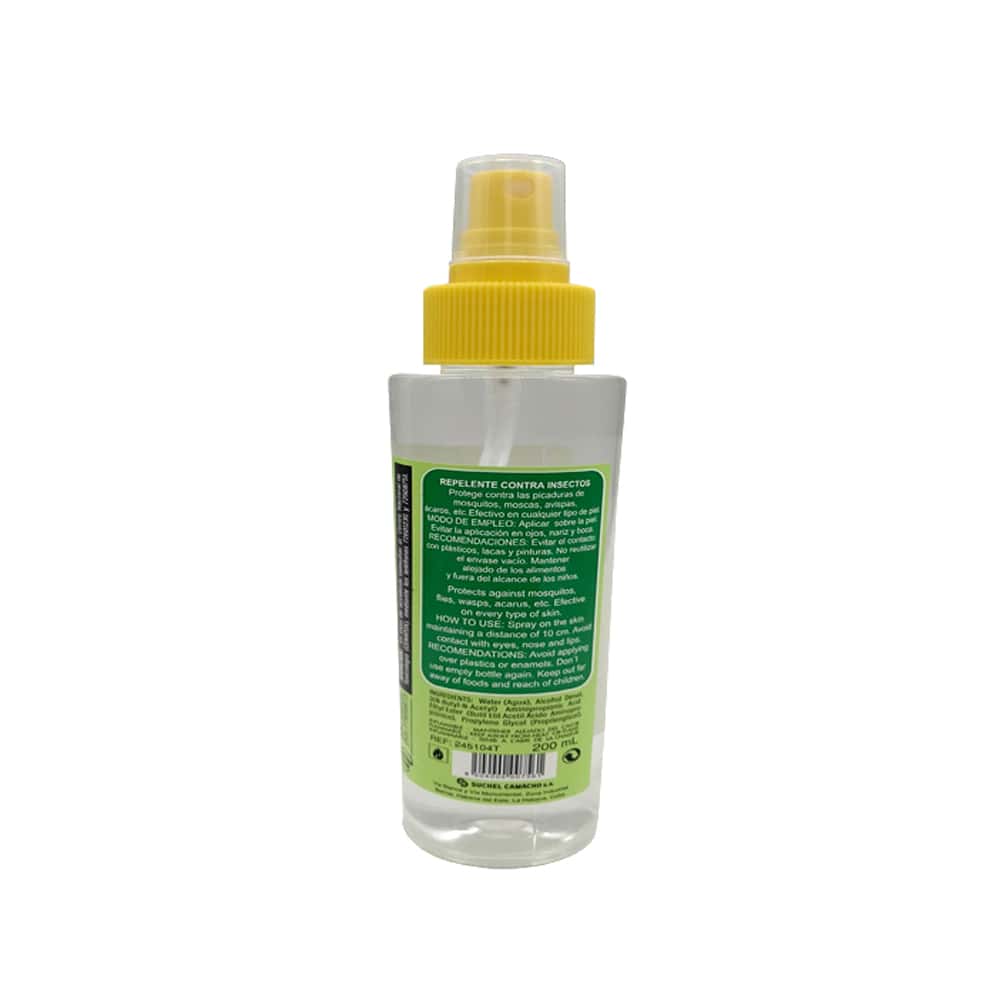 Repelente contra insectos Punto Verde S&C (200 ml) - Miniatura 2