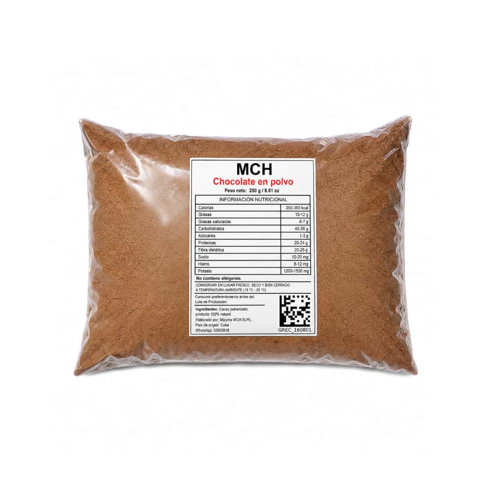 Chocolate en polvo MCH (250 g / 8.81 oz) - Miniatura 1