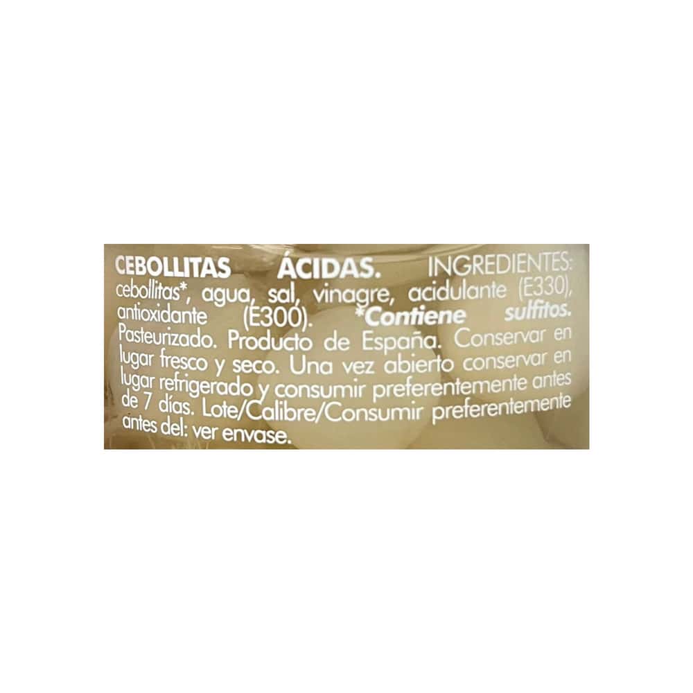 Cebollitas en vinagre La Sota (340 g / 11.99 oz) - Miniatura 3
