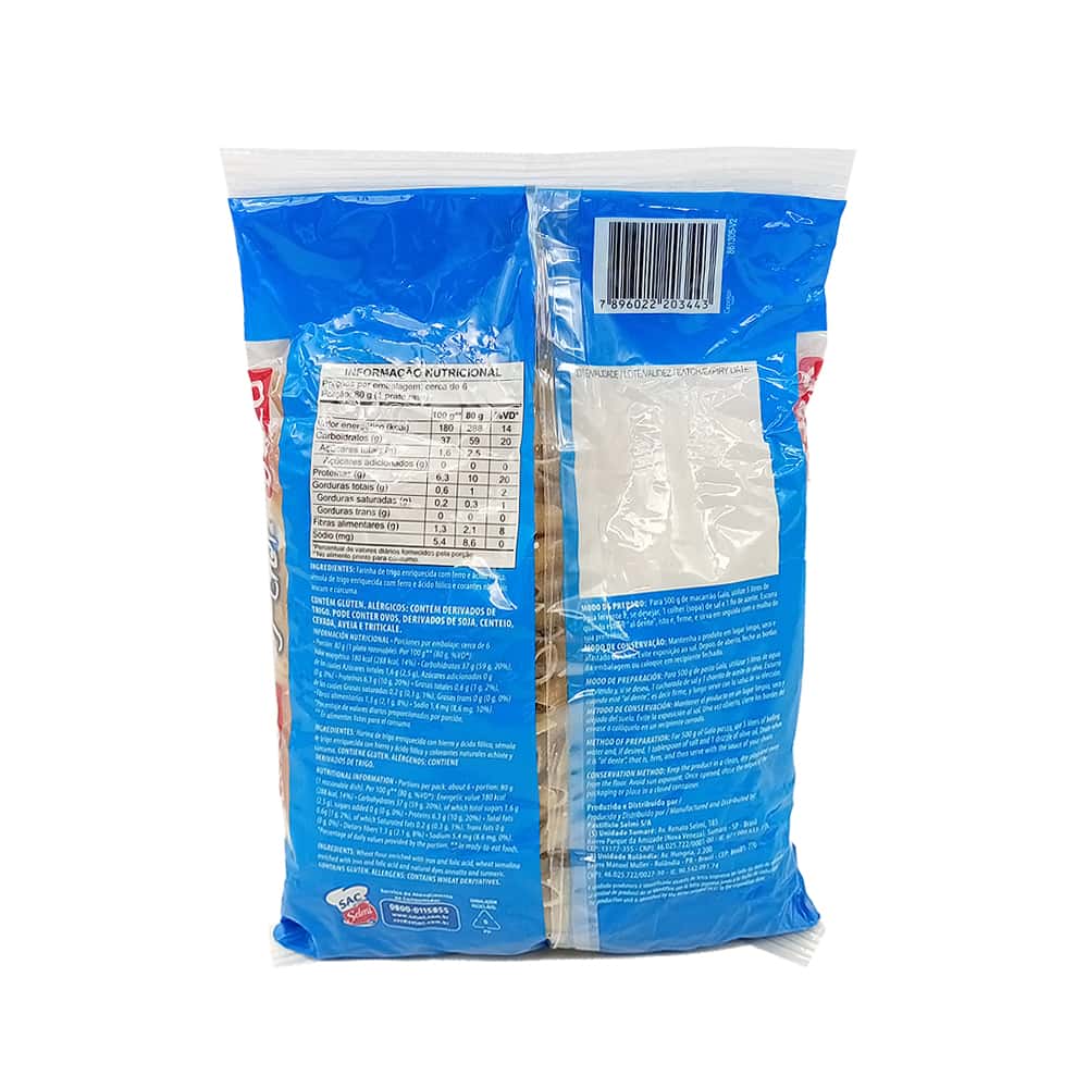 Pasta penne Galo (2 x 500 g / 1.10 lb) - Miniatura 2