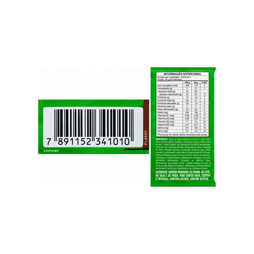 Galletas dulces sabor chocolate, fortificadas con vitaminas y minerales Richester Animados Zoo (100g / 3.52oz) - Miniatura 2