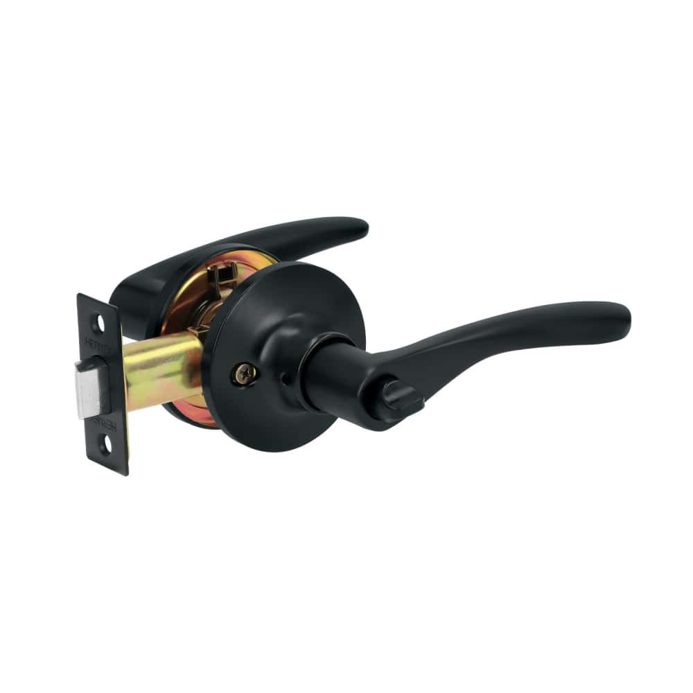 Cerradura de manija color negro Hermex CEMA-6BB - Miniatura 1