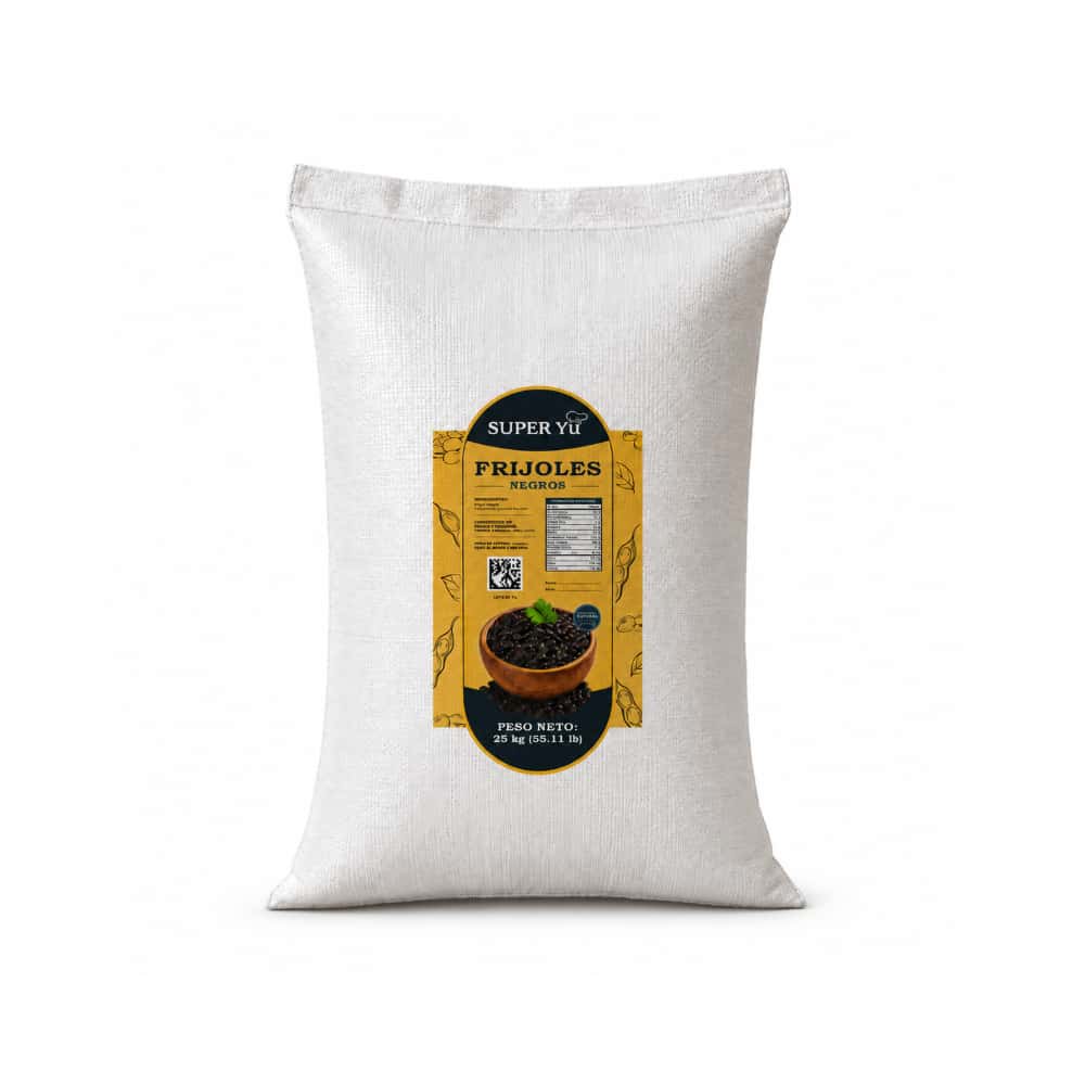 Frijoles negros Super Yu (25 kg / 55.11 lb) - Miniatura 1
