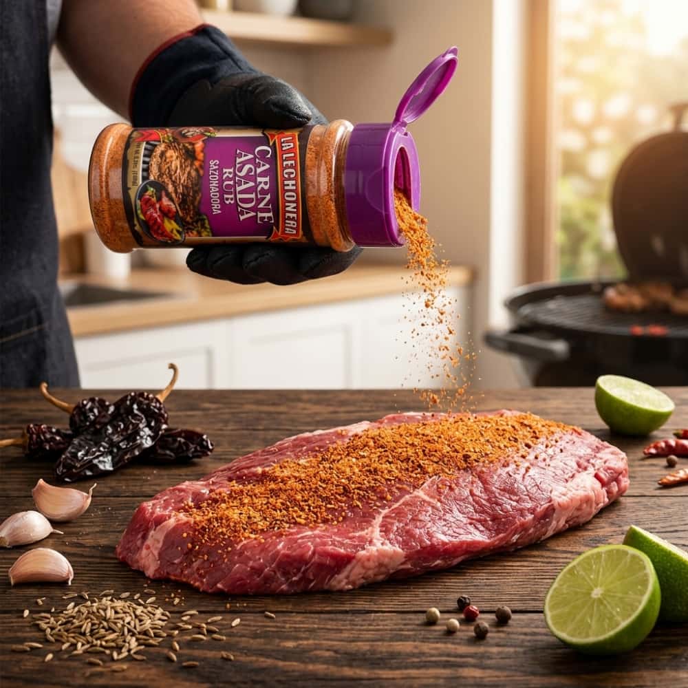 Sazón Carne asada RUB La Lechonera (156 g / 5.5 oz) - Miniatura 5