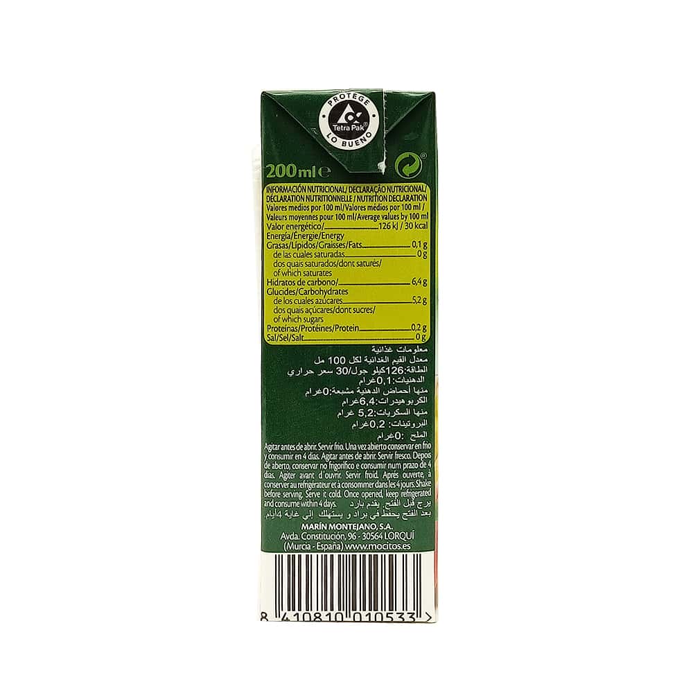 Néctar de multifrutas Mocitos (6 x 200 ml) - Miniatura 2