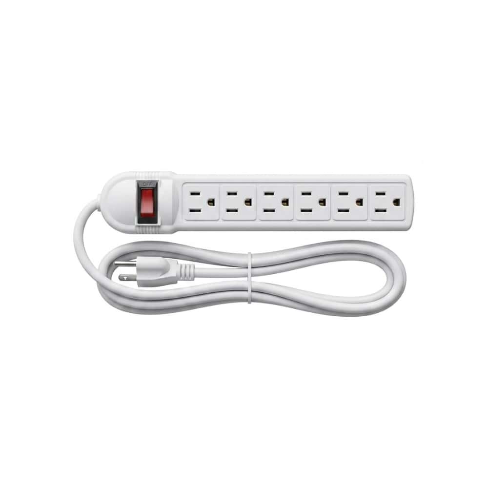 Extensión con sistema de 6 tomas y cable de 50 cm Saco 04-FR-33975 - Miniatura 1