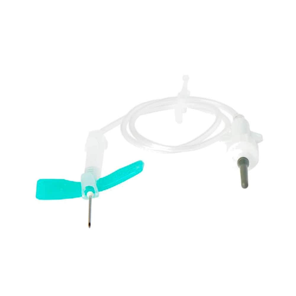 Set para la extracción de sangre. Tubo estéril de 12" y aguja de seguridad de 21G x 19 mm - Miniatura 1