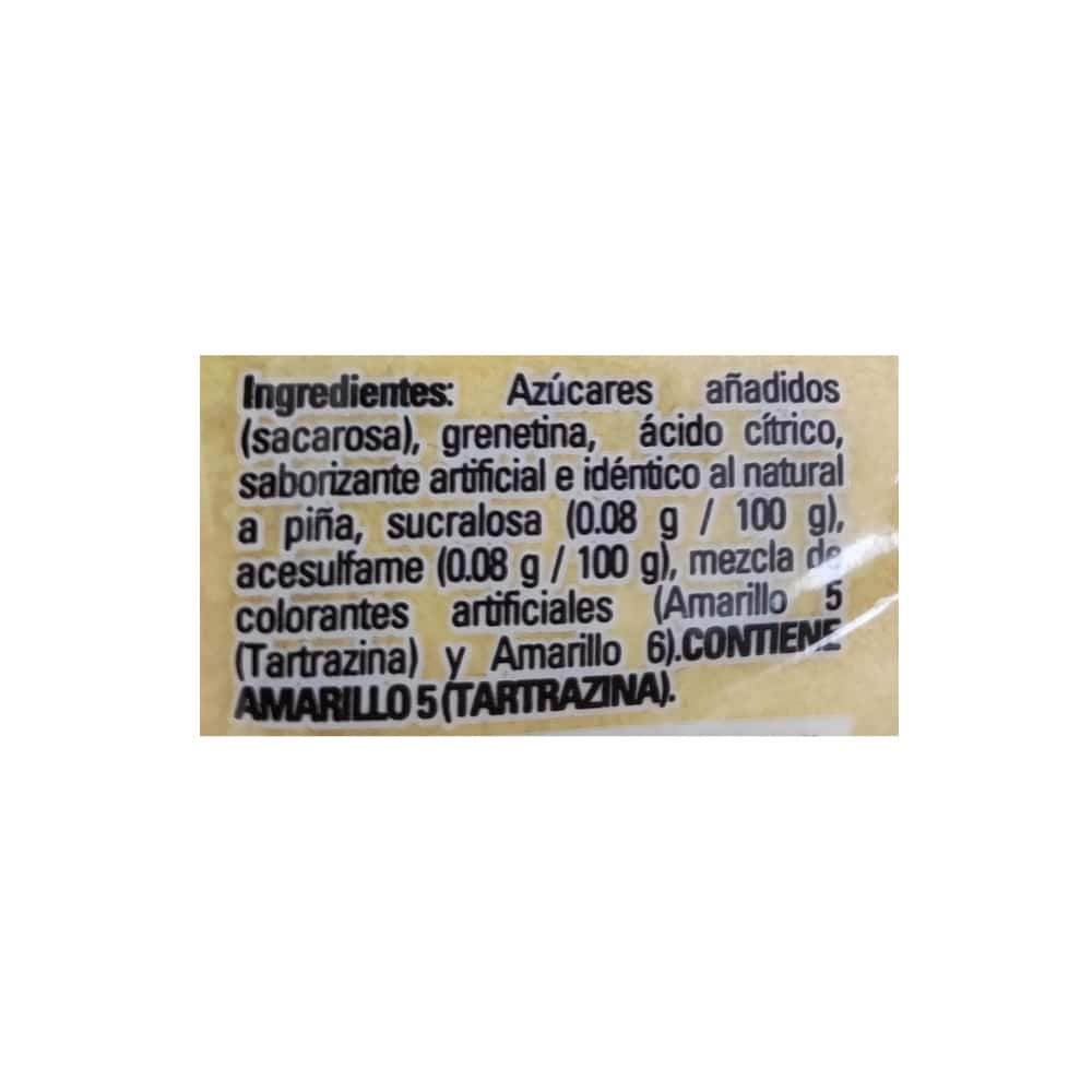 Gelatina sabor piña Aurrera (120 g / 4.2 oz) - Miniatura 3