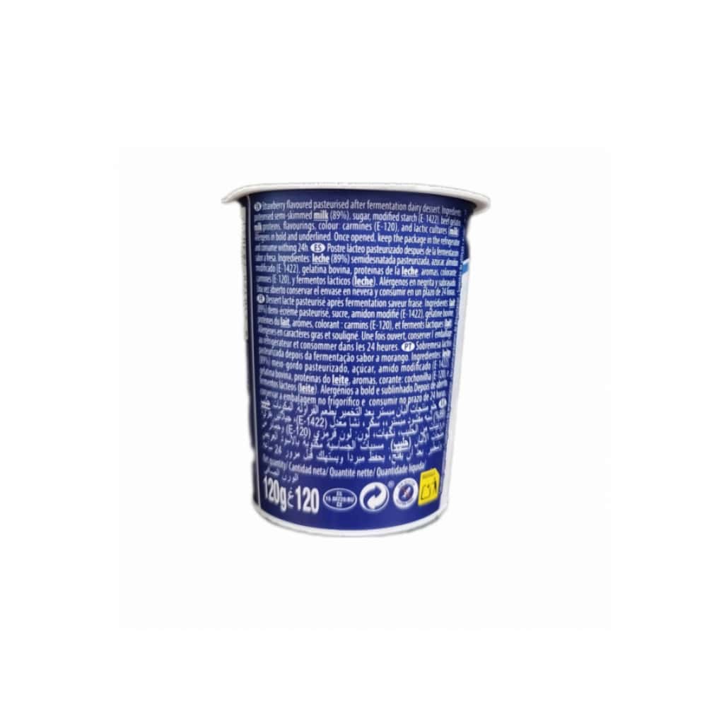 Yogurt sabor fresa Pmi Original (24 x 120 g / 4.23 oz) - Miniatura 3