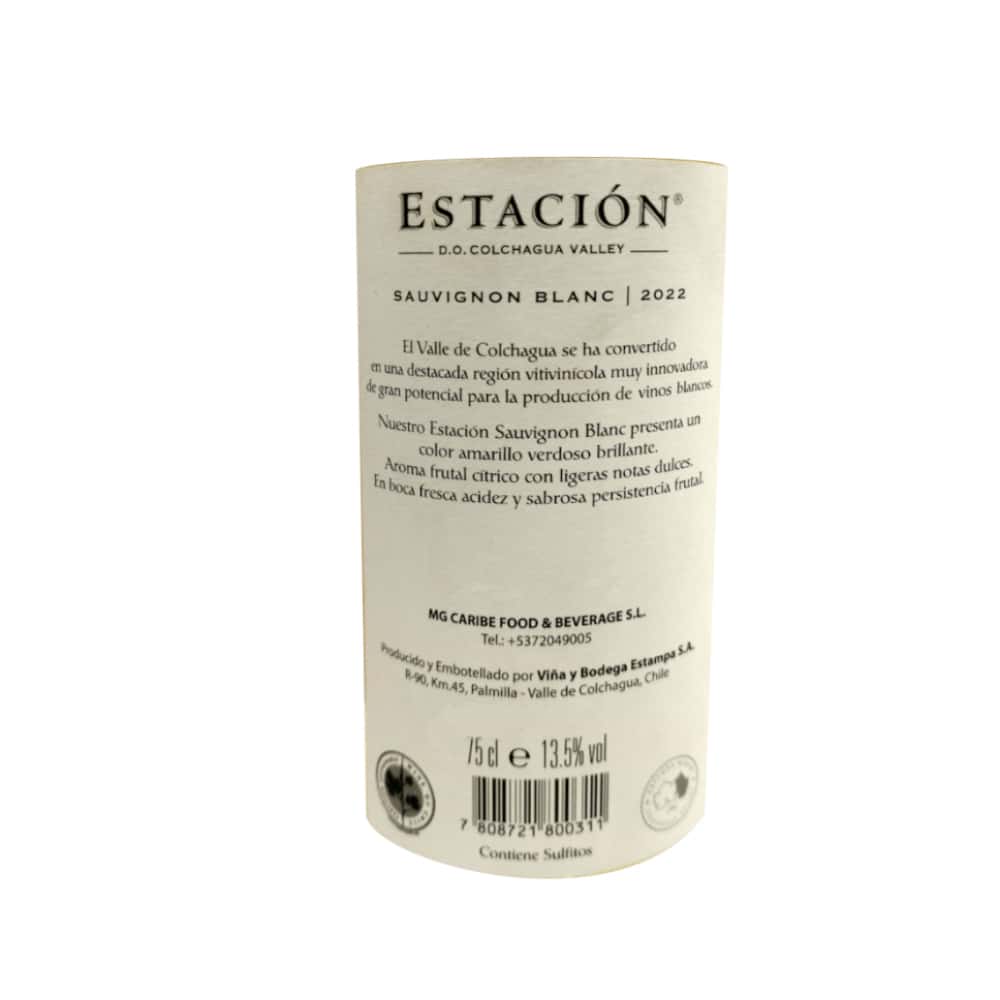 Vino blanco Sauvignon Blanc Estación (750 ml) - Miniatura 3