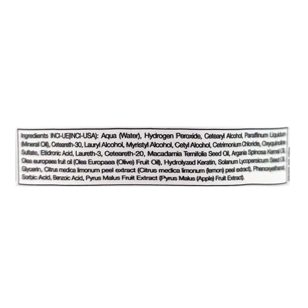 Crema oxidante estabilizada 9% -Peróxido- 30VOL OiVita39 (1 L) - Miniatura 3