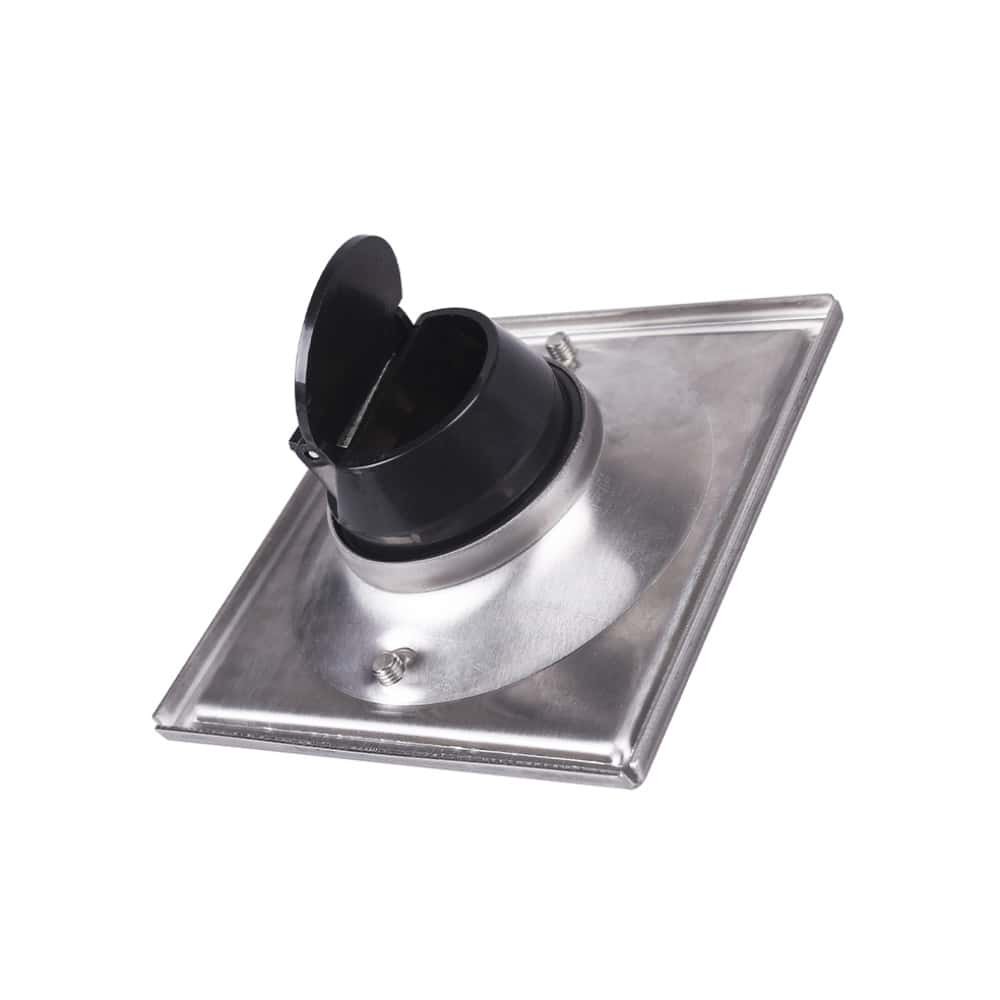 Desagüe cuadrado de acero inoxidable de 4" Griven - Miniatura 3