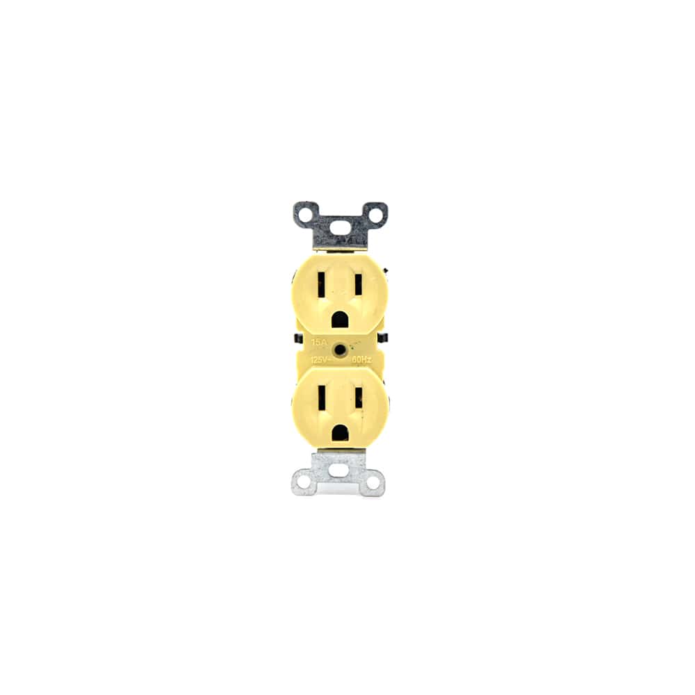 Tomacorriente doble 125 V / 15 A Troen - Miniatura 2