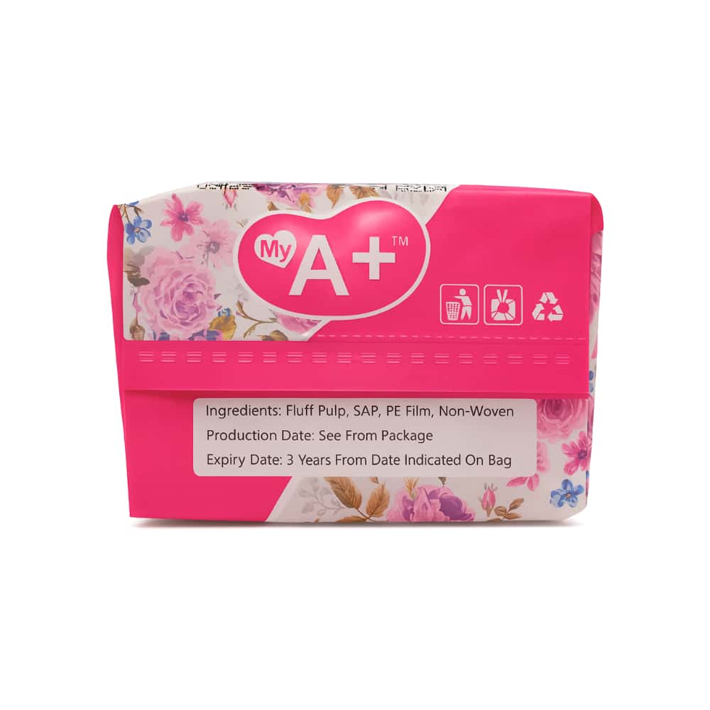 Almohadillas sanitarias íntimas con alas My A+ (10 U) - Miniatura 3