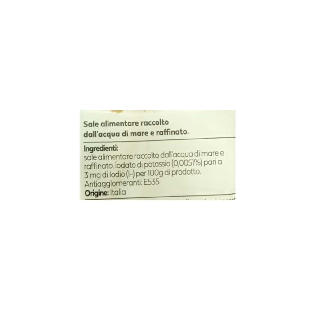 Sal fina marina yodada Cuor di Mare (1 kg / 2.2 lb) - Miniatura 4