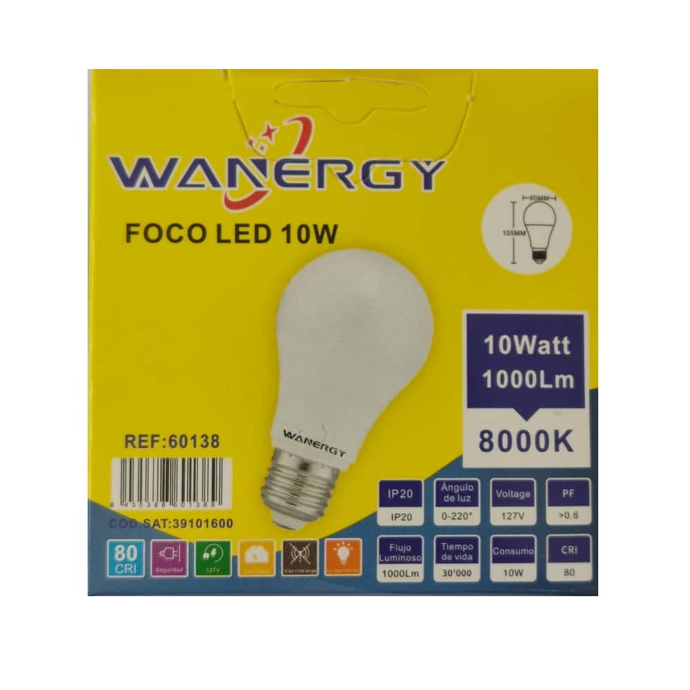 Foco LED - 10 W - Wanergy - Miniatura 2
