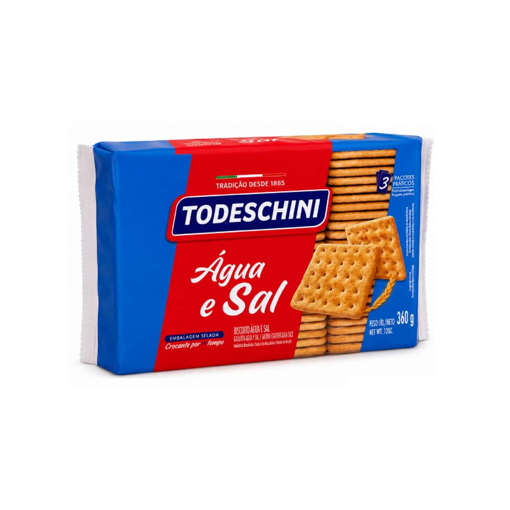 Galletas agua y sal Todeschini (360 g / 12 oz) - Miniatura 4