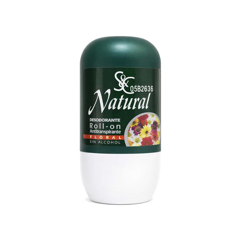 Desodorante roll-on antitranspirante Floral Natural S&C (75 ml) - Miniatura 1