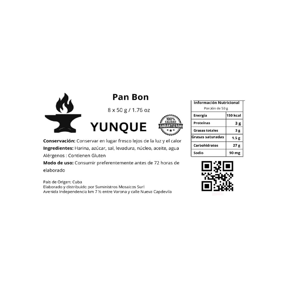 Pan bon Yunque (8 x 50 g / 1.76 oz) - Miniatura 3