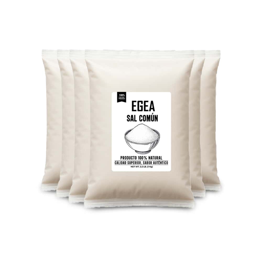 Sal común EGEA (6 x 1 kg / 2.2 lb) - Miniatura 1