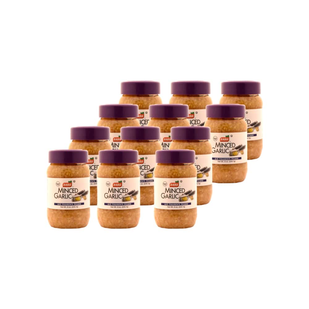 Ajo finamente picado Badia (12 x 226.7 g / 8 oz) - Miniatura 1