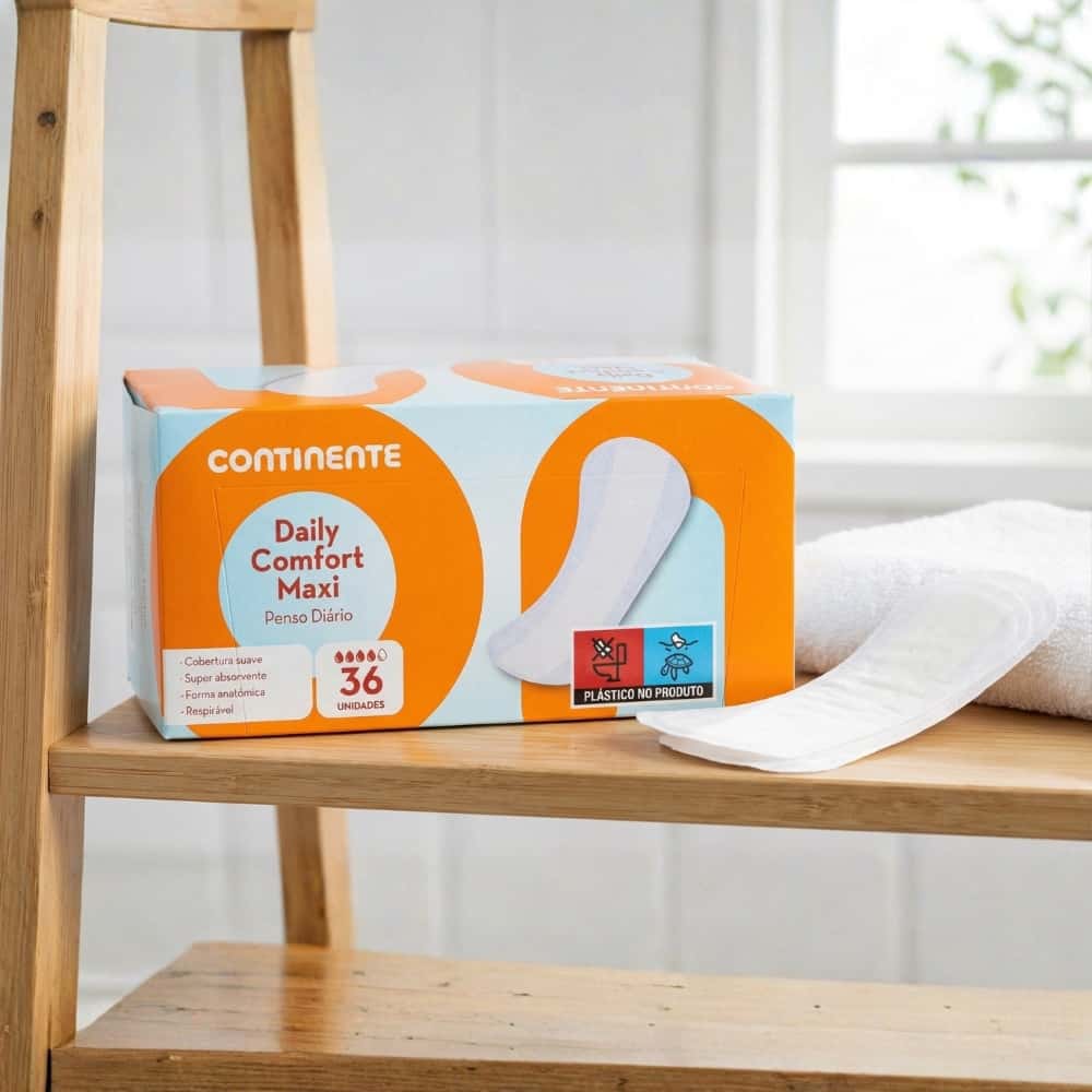 Compresas sanitarias diarias Comfort Maxi Continente (36 U) - Miniatura 4