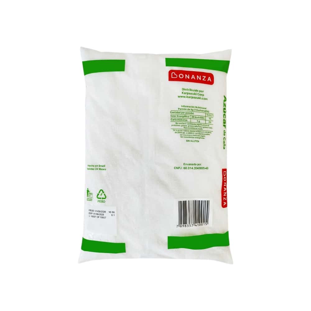 Azúcar blanca Bonanza (1 kg / 2.2 lb) - Miniatura 2